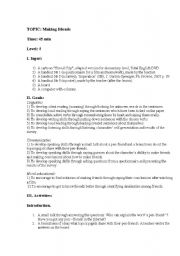 English Worksheet: Lesson based on the cartoon