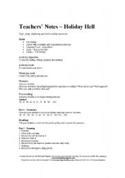 English Worksheet: Reading comprehension