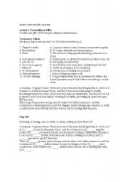 English worksheet: Reading comprehension