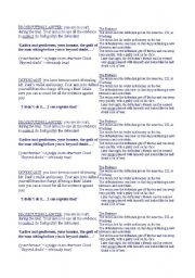 English Worksheet: Crime Role Play - 2