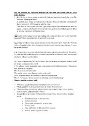 English Worksheet: Bank dialogues