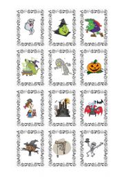 HALLOWEEN MEMO CARDS PART 1/3