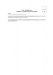 English Worksheet: Photography Worksheet
