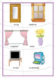 English Worksheet: FURNITURE