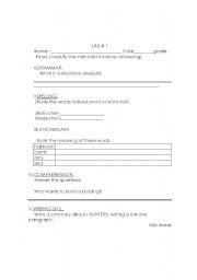 English worksheet: ENGLISH LABORATORIES