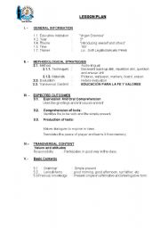 English Worksheet: ensglish lesson