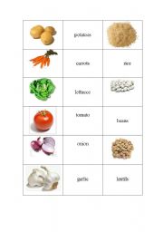 English worksheet: Vegetables