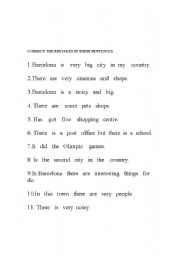 English worksheet: writing 