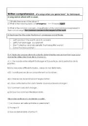 English worksheet: written comprehension of jamiroquai s song /When you gonna learn !