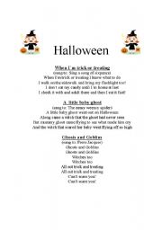 Halloween songs