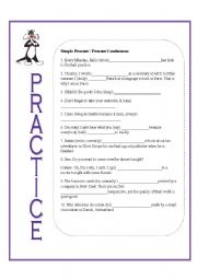 English worksheet: worksheet