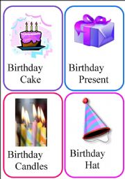 English Worksheet: Birthday