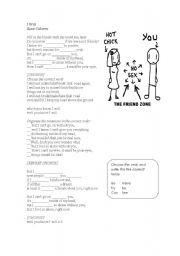 English worksheet: I will by Ryan Cabrera