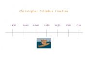 English worksheet: Christopher Colombus Timeline