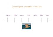English Worksheet: Christopher Colombus Timeline