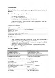 English worksheet: Used To