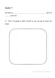 English worksheet: Hello