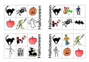 English Worksheet: HALLOWEEN BINGO