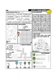 English Worksheet: Months & Seasons Madness