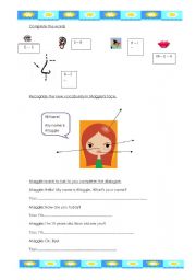 English worksheet: your face