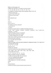 English Worksheet: travel 