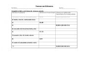 English worksheet: Put Number in Words, Simple form and Expanded Form