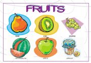 FRUITS FALSH-CARDS