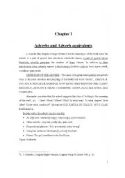 English Worksheet: adverrbs