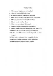 English Worksheet: Passive Voice Treasure Hunt