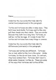 English worksheet: Context Clues