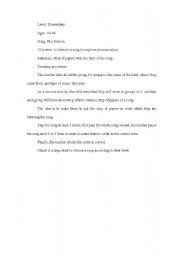 English worksheet: Lesson Plan of a song The Reason- Hoobastank