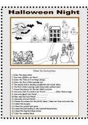 Halloween Night - Follow the Instructions