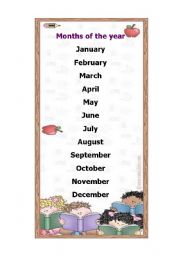 months of the year