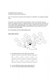 English worksheet: numeration in halloween