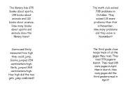 English Worksheet: 3 digit addition foldable