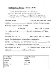 English Worksheet: 