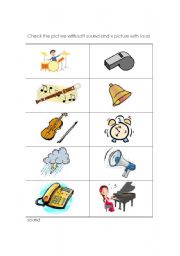 English worksheet: Soft And Loud Sound