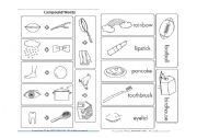 English Worksheet: Compound Words