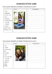 English Worksheet: Who are you ?