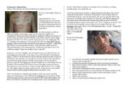 English Worksheet: Gangs