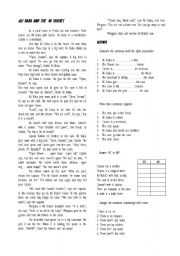 English Worksheet: ALI BABA AND THE FORTY THIEVES