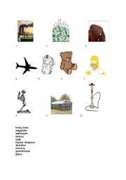 English Worksheet: Picture story