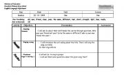 English worksheet: lesson plan 5th grade