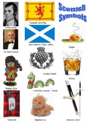 English Worksheet: SCOTTISH SYMBOLS