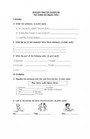 English worksheet: English Practice 