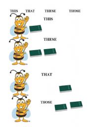 English Worksheet: this, that,these,those