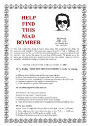 Help Find This Mad Bomber