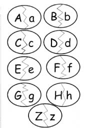 Capital letter_Lower Case Letter Matching Pairs_ 3 Pages