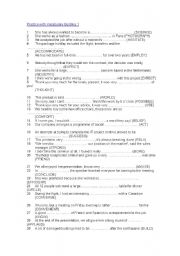 English Worksheet: Word Building