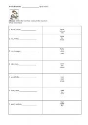 English worksheet: Word detective